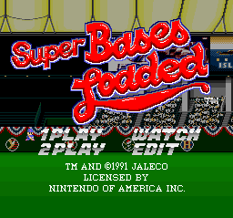 Super Bases Loaded (SNES) (gamerip) (1991) MP3 - Download Super 